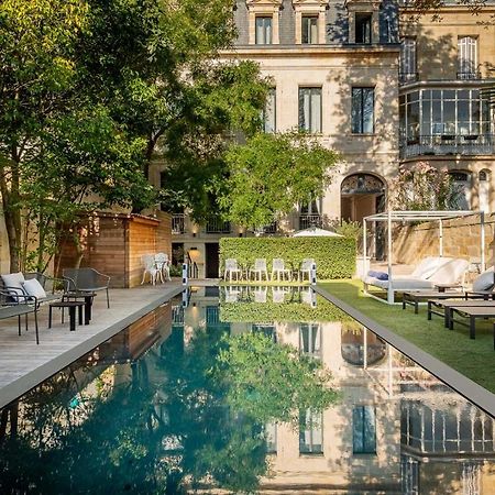 Le Palais Gallien Hotel & Spa Burdeos Exterior foto The garden of the hotel