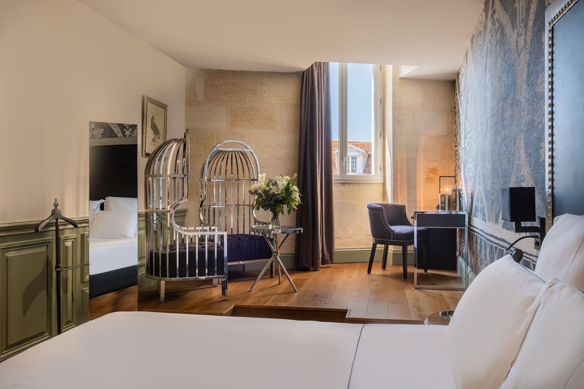 Le Palais Gallien Hotel & Spa Burdeos Exterior foto A room at the hotel